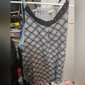 Black and white Maurices Tank